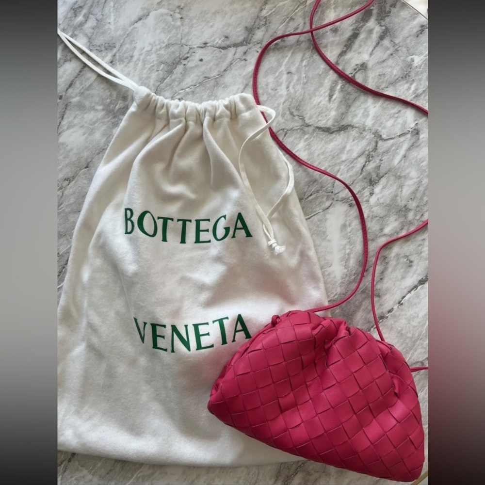 100% authentic lollipop pink Bottega bag